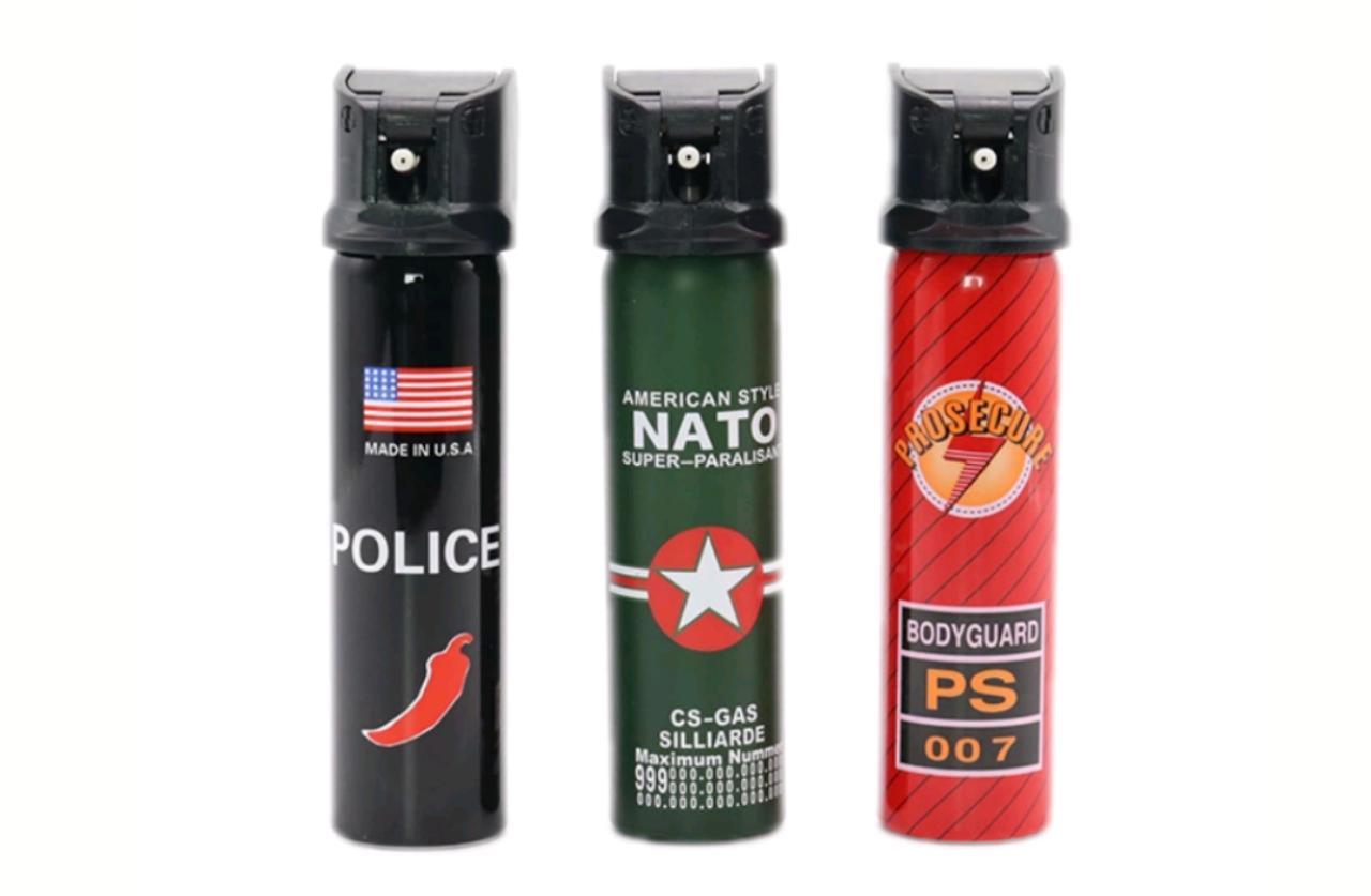 60/110ml Oc CS High Strengh Tear Gas Bottle Pepper Spray