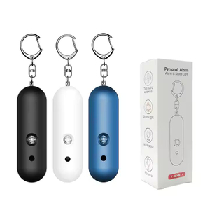 Portable High Power LED Flash Personal Alarm Keychain