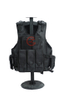 Durable Lightweight Tactical Vest with Molle System and Holster