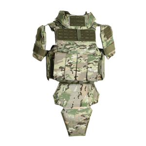 Full Body Protection Bulletproof Vest with Modular Attachment System for Patrol and Hostage Rescue