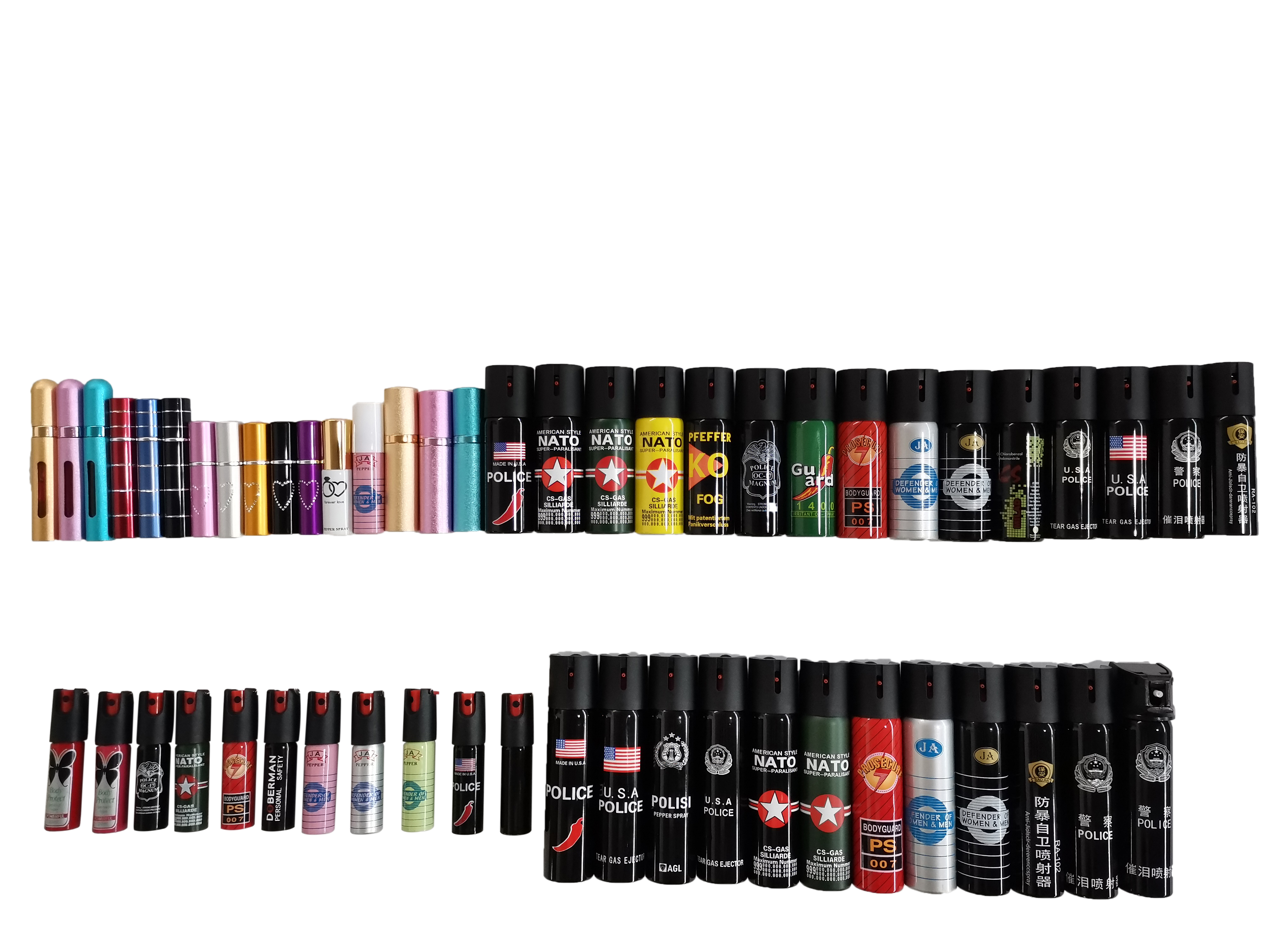 New Design Camouflage Self-defense Lipstick Pepper Spary
