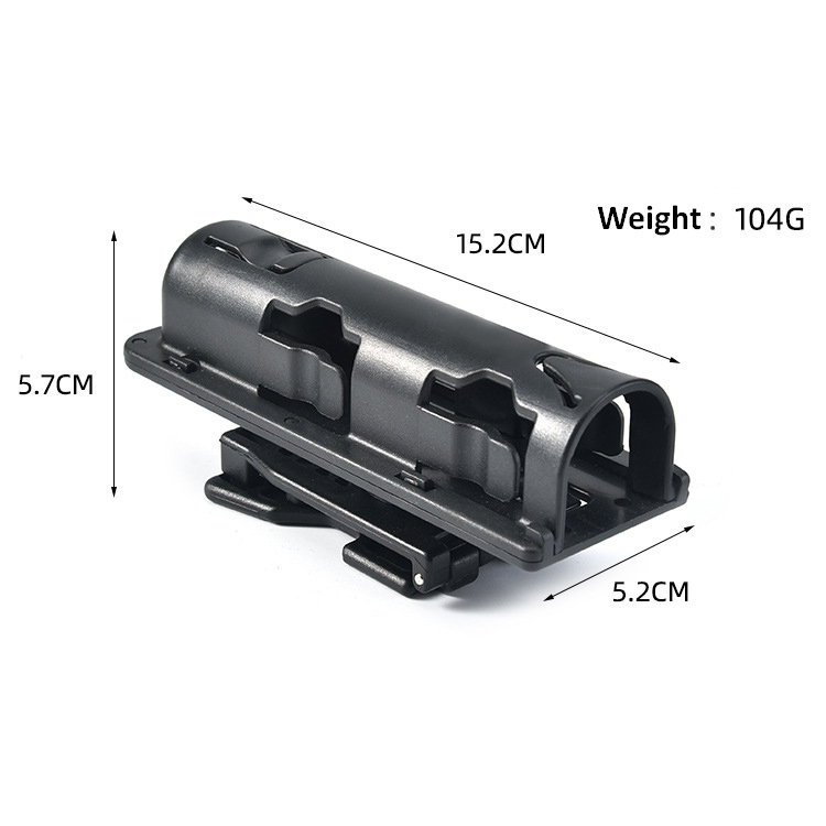 Durable 360 Degree Rotation Expandable Baton Holster
