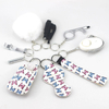 Self Defense Wrist Bulk Kit 9 PCS Keychain Accessories Sets 