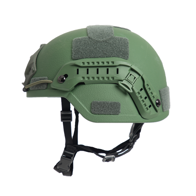 High Density Polyethylene Bulletproof Helmet for Demanding Professional Use