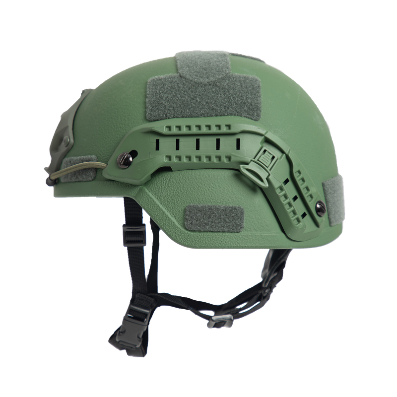 High Density Polyethylene Bulletproof Helmet for Demanding Professional Use