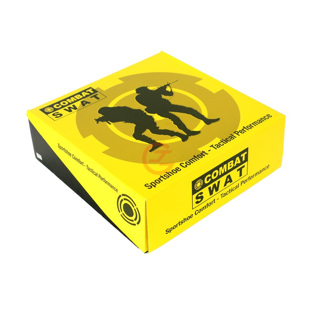 Durable Leather Tactical High Top Boots for Outdoor Sports