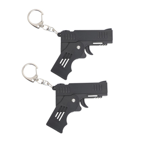 Self Defense Mini Deformable Stun Gun Flashlight for Women Safety