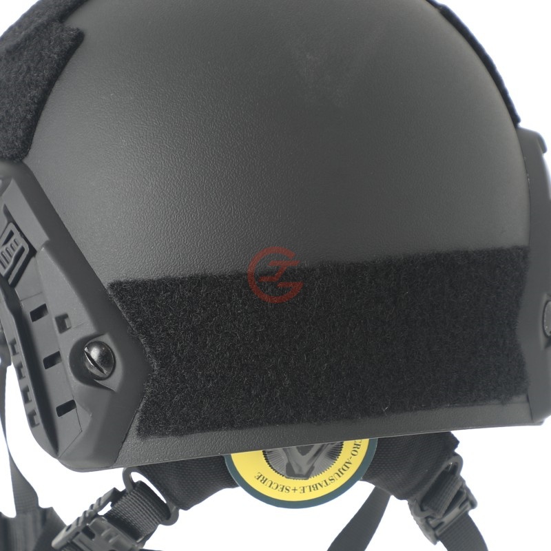 Matte Black Fast Riot Helmet for Lawenforcement