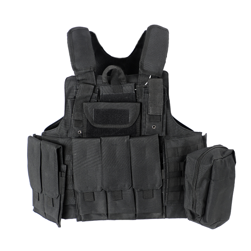  Oxford Tactical Plate Carrier Loaded Weight Tactical Vest