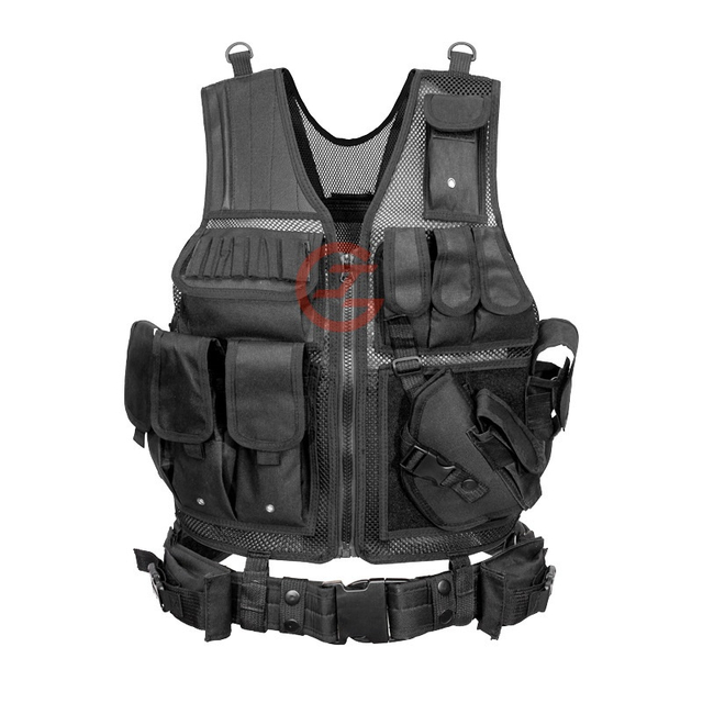 Safe Gun Holder Molle Combat Gear Swat Plate Carrier Tactical Vest