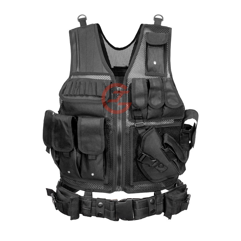 Safe Gun Holder Molle Combat Gear Swat Plate Carrier Tactical Vest