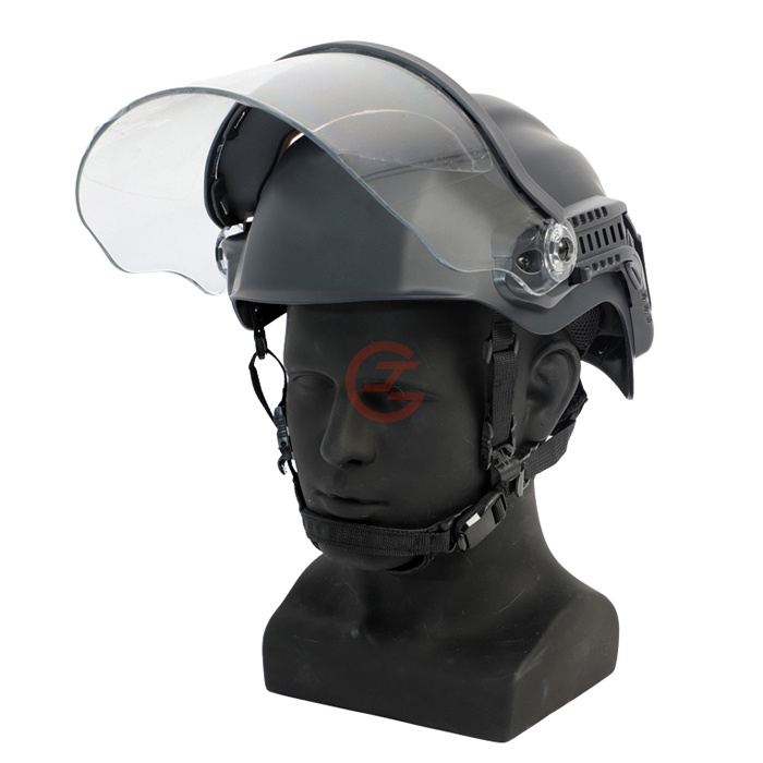 High Strength FAST Riot Helmet with Neck Protector for Outdoor Safety