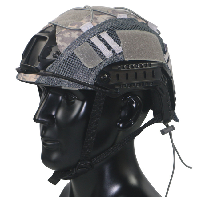Lightweight FAST Helmet Cover with Adjustable Fit for Training Activities|