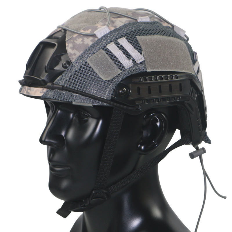 Lightweight FAST Helmet Cover with Adjustable Fit for Training Activities|