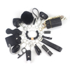 Wholesale Set of Personal Safety Rhinestones Bling 16 PCS Accessories Keychains