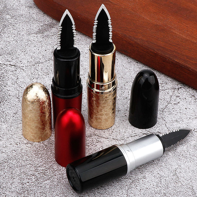 Disguised weapons Self Defense Lipstick Knife