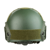 Army Green NIJ IIIA.44/9mm UHMWPE/Aramid FAST Bulletproof Helmet