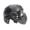 Anti-Riot FAST Helmet with Fcace Mask and Goggles