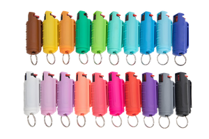 Personal Defense Pepper Spray Keychain 