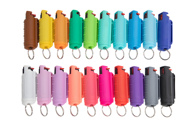 Personal Defense Pepper Spray Keychain 