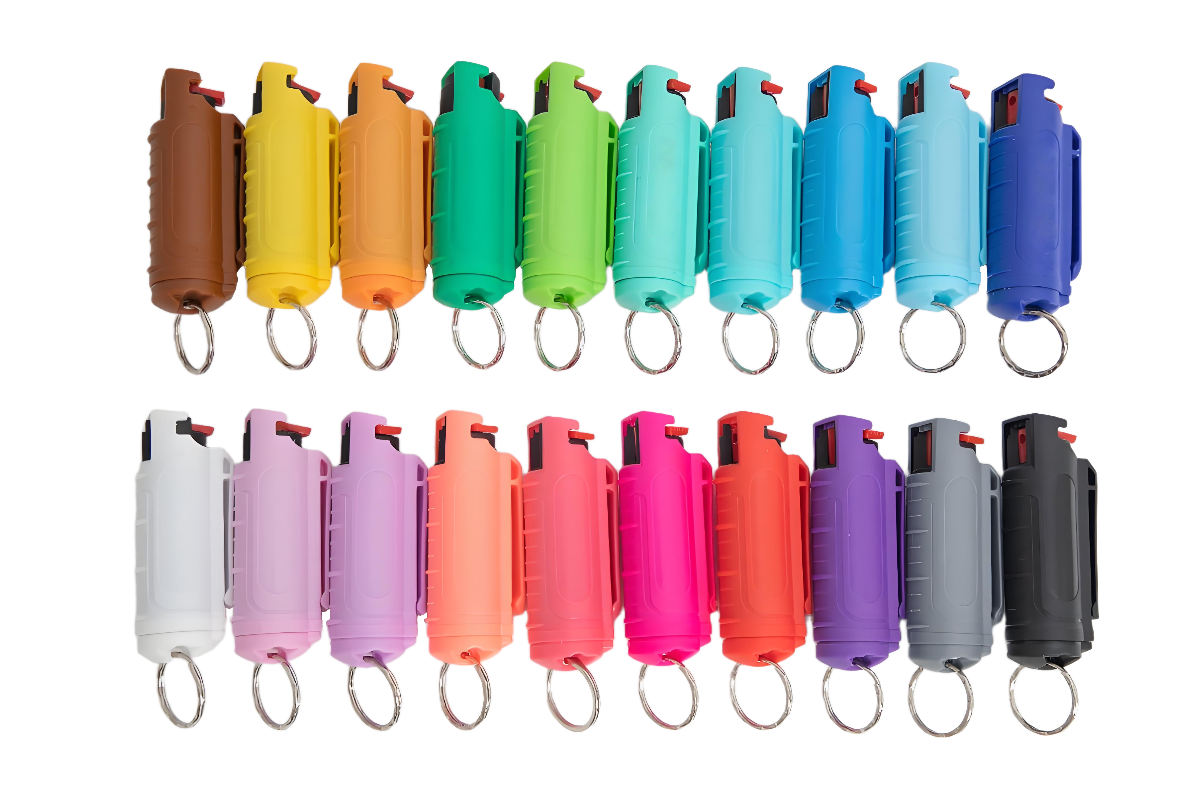 Personal Defense Pepper Spray Keychain 