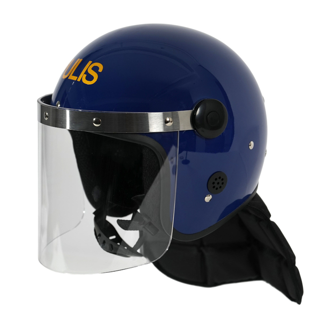 Philippine Riot Helmet with Curved PC Visor for Field Protection Tasks