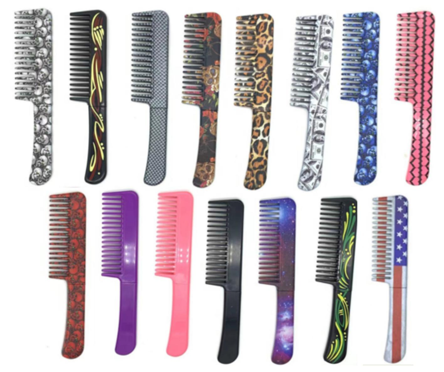 Disguised Weapons Combat Self Defense for Women Comb Knife
