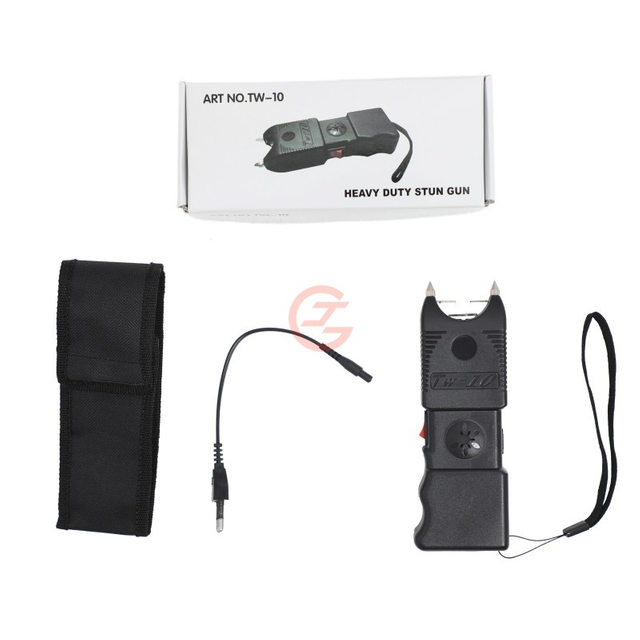 Rechargeable High Volt Electric Shocker with Siren Alarm Warning