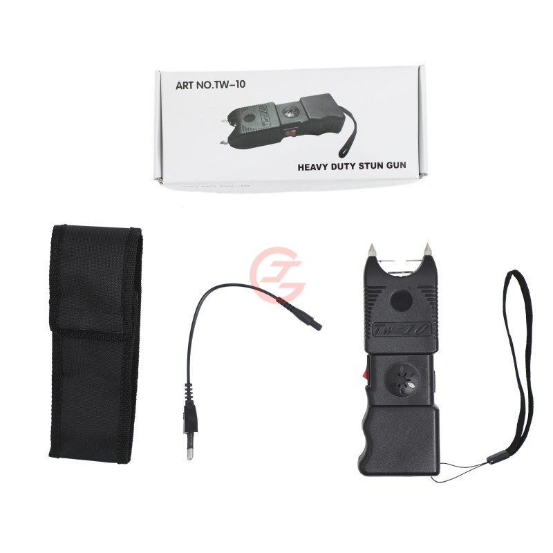 Rechargeable High Volt Electric Shocker with Siren Alarm Warning