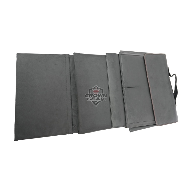 Black Bulletproof Briefcase 3 Fold Handbag Briefcase for Everyday Concealable Safety