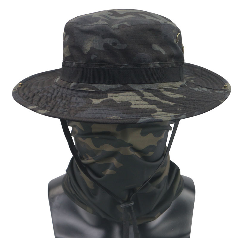Set da collo tattico mimetico bonny cappello
