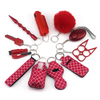 Safety Guard Wrist Bulk Kit 12 PCS DIY Keychain Accessories Sets 
