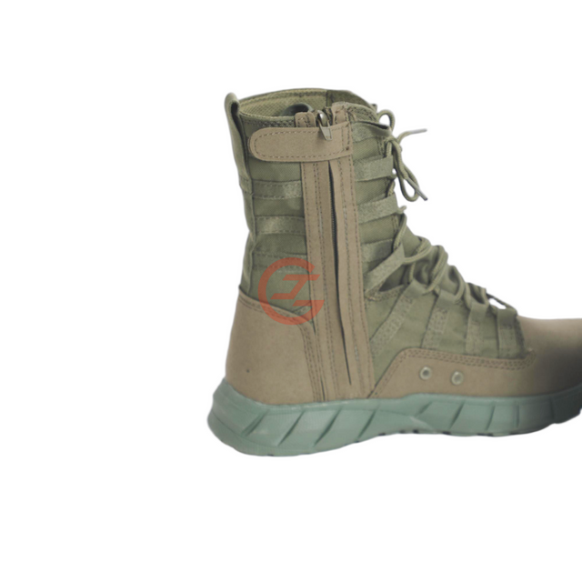 Lightweight Tactical High Boots for Long-Duration Missions