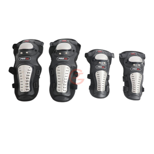 Stainless Knee Elbow Protector Set for Motocross Protector Pad Guards