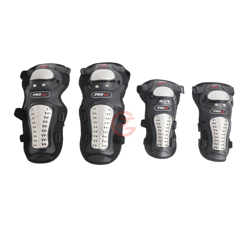 Stainless Knee Elbow Protector Set for Motocross Protector Pad Guards