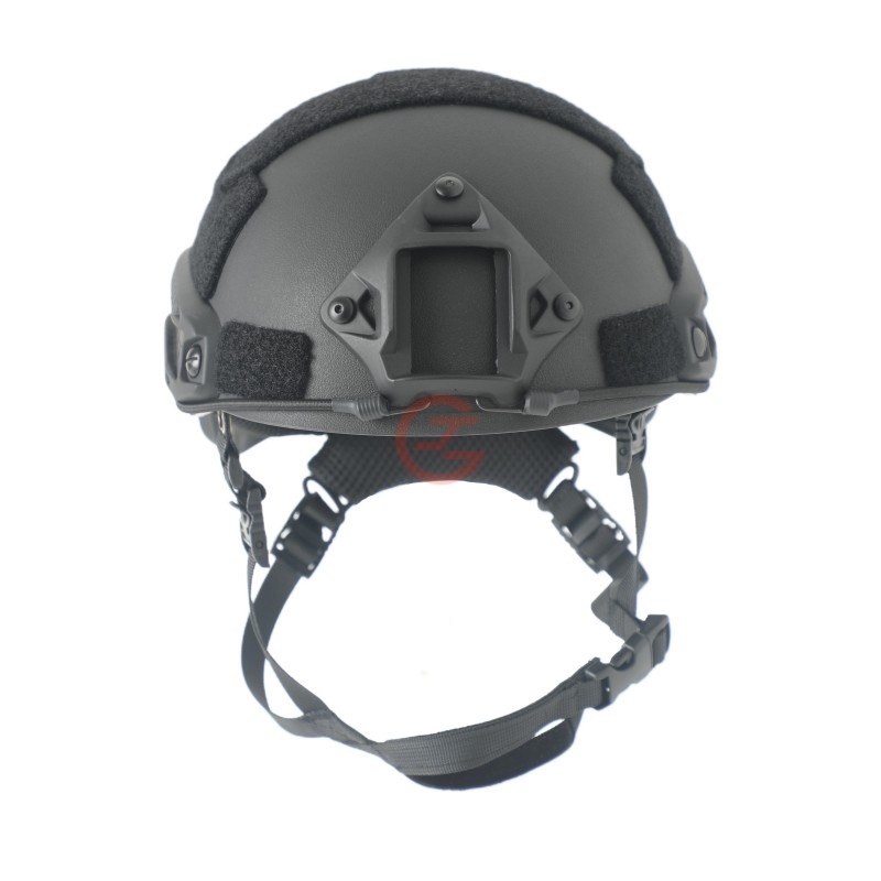 Matte Black Fast Riot Helmet for Lawenforcement