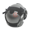 Casco protector FAST con m&aacute;scara facial completa y gafas para uso de seguridad en exteriores