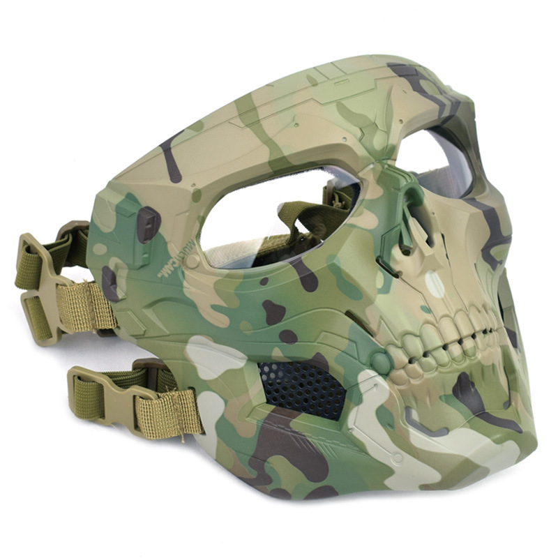 Maschera tattica del cranio in stile Harley