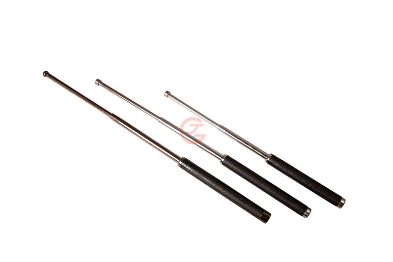 Diamond Pattern Non-slip Handle Expandable Baton with Window Breaker
