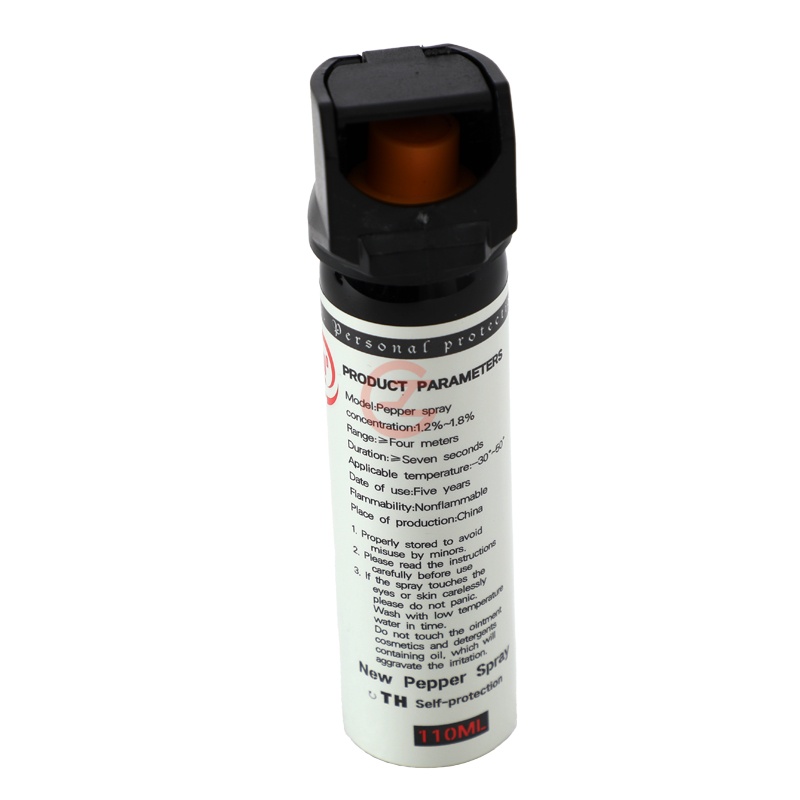 Newest Yellow Label Copper Mouth SNFTH White Bottle Pepper Spary