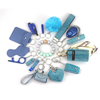 Wholesale Set of Personal Safety Rhinestones Bling 16 PCS Accessories Keychains