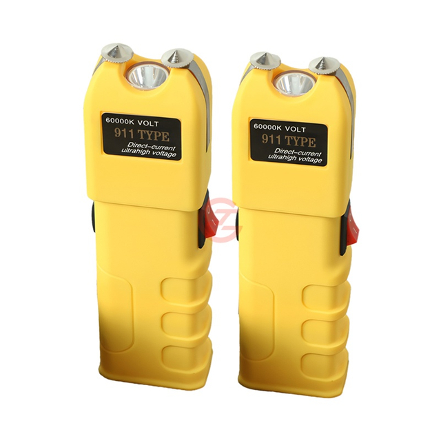 Ultra-High Voltage Self Defense Flashlight with Anti-Robbery Design