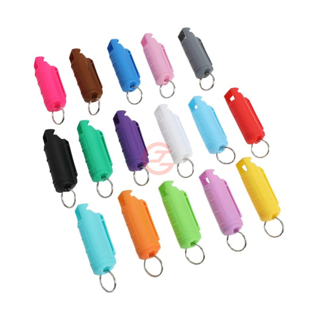Personal Defense Pepper Spray Keychain 