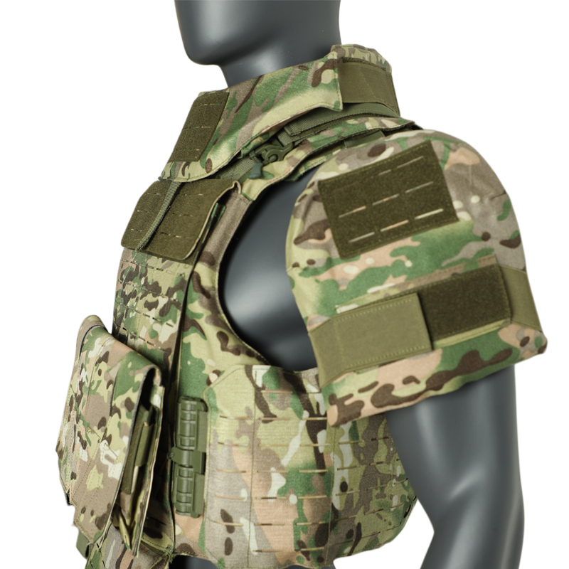 Devriye ve Rehine Kurtarma i&ccedil;in Mod&uuml;ler Bağlantı Sistemli Tam V&uuml;cut Korumalı Kurşun Ge&ccedil;irmez Yelek