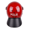 Red Full Face Riot Helmet with PC Visor for Outdoor Safety