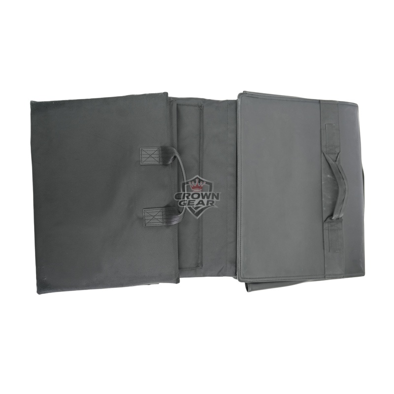 Black Bulletproof Briefcase 3 Fold Handbag Briefcase for Everyday Concealable Safety