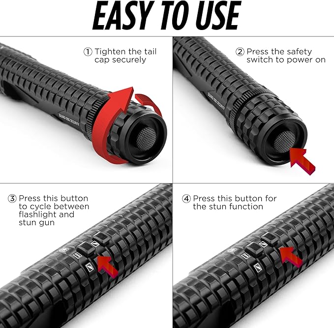 Ultra Zap x8 Professional Military Grade Stun Gun
