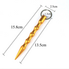 Colorful Pointed Self-defense Stick for Women Keychain Cool Stick