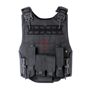  Quick Release Weighted Plate Carrier Vest for Personal Defense
