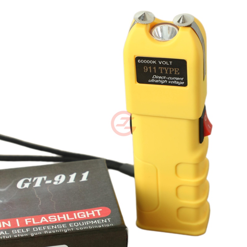 Ultra-High Voltage Self Defense Flashlight with Anti-Robbery Design
